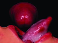 tragando esperma como a mi me gusta