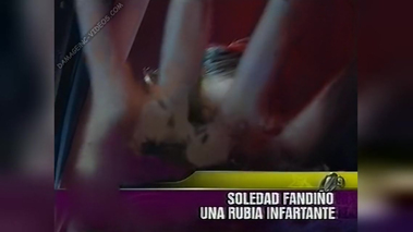 Soledad Fandiño en un portfolio bien caliente