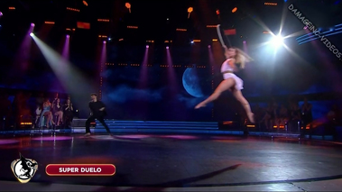 Josefina Oriozabala tanga blanca en Showmatch