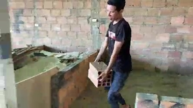 follo culo delicioso a mi jefa en la obra en contruccion