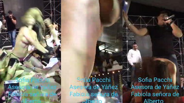 Sofia Pacchi, manoseada