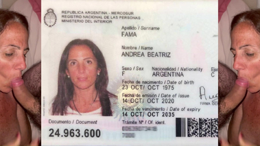 Andrea milf argentina caliente y puta